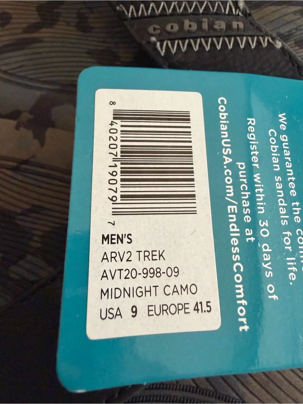 COBIAN men’s ARV2 TREK Thong Sandals